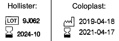 Expiration date examples